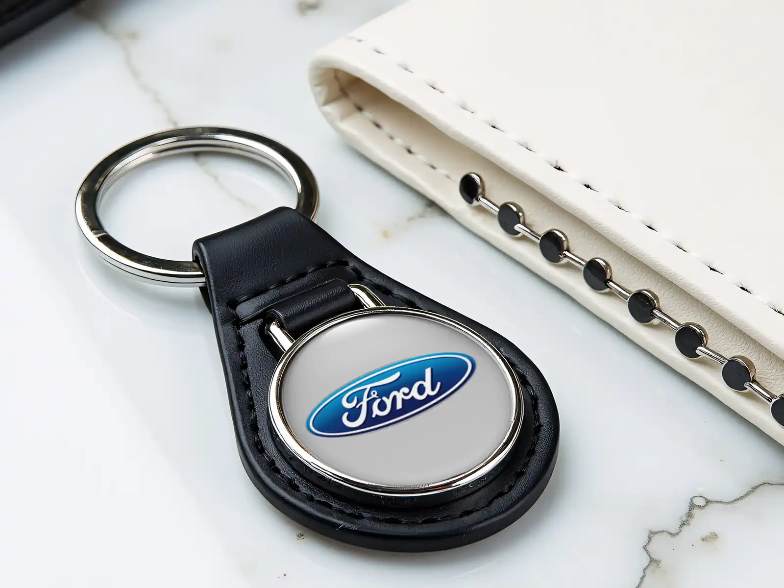 Ford Portefeuille Cuir Design Solide Luxe Limité
